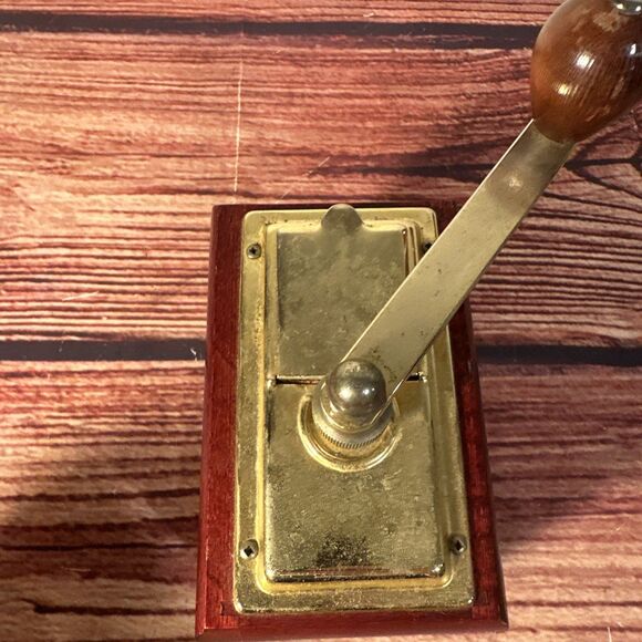 ZASSENHAUS GERMANY SANTIAGO MAHOGANY COFFEE MILL GRINDER - Picture 8 of 10